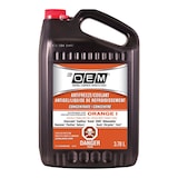OEM Concentrated Anti-Freeze/Coolant, Chevrolet/Buick/Saturn, Orange, 3.78-L Front_Flat