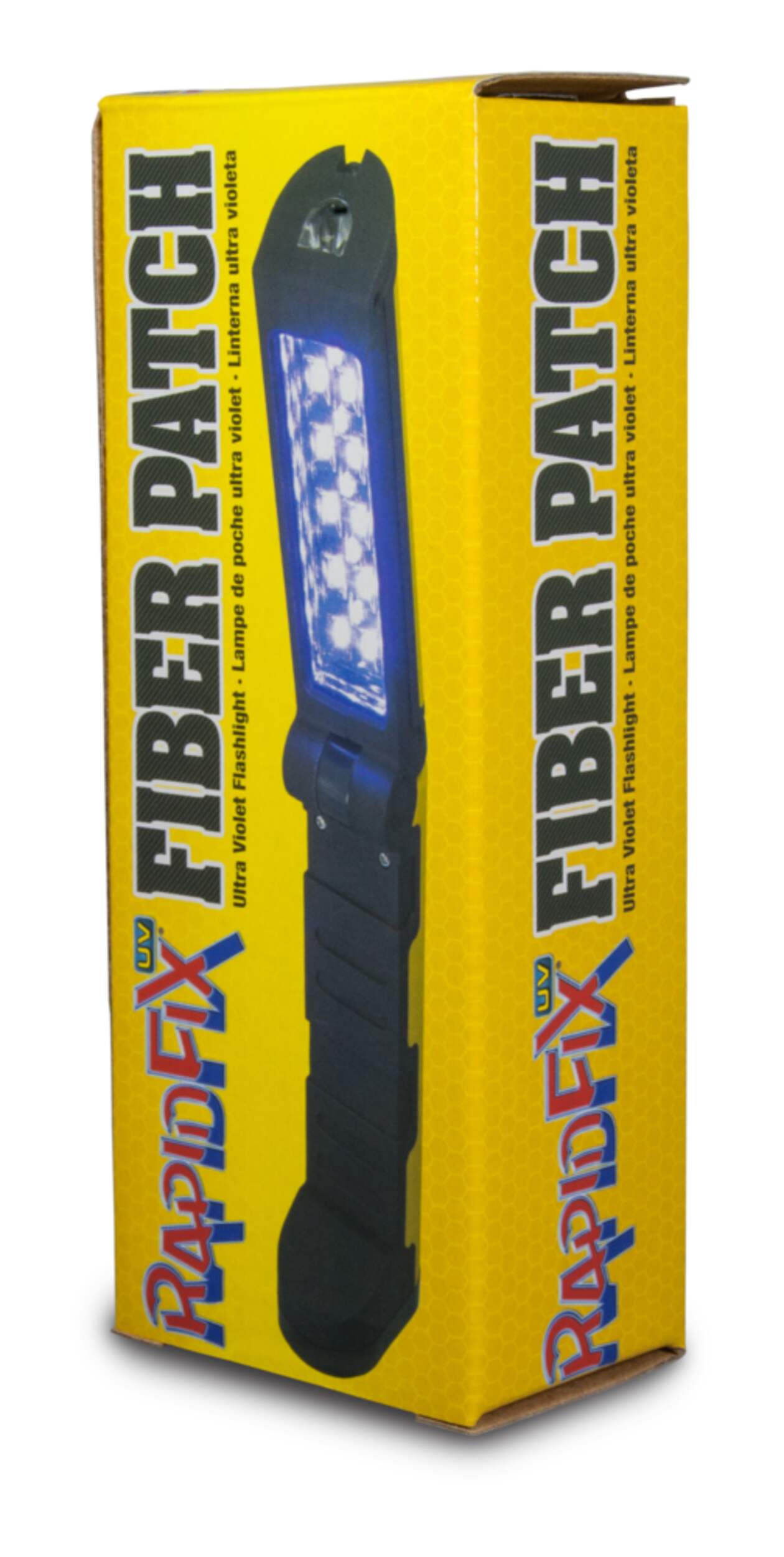 Rapid fix fiber patch ultraviolet curing flashlight canadian tire