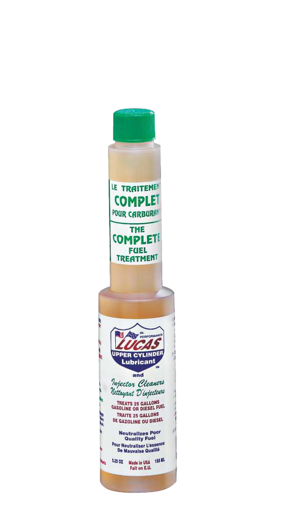 Lucas Oil Fuel Treatment with Upper Cylinder Lubricant & Injector