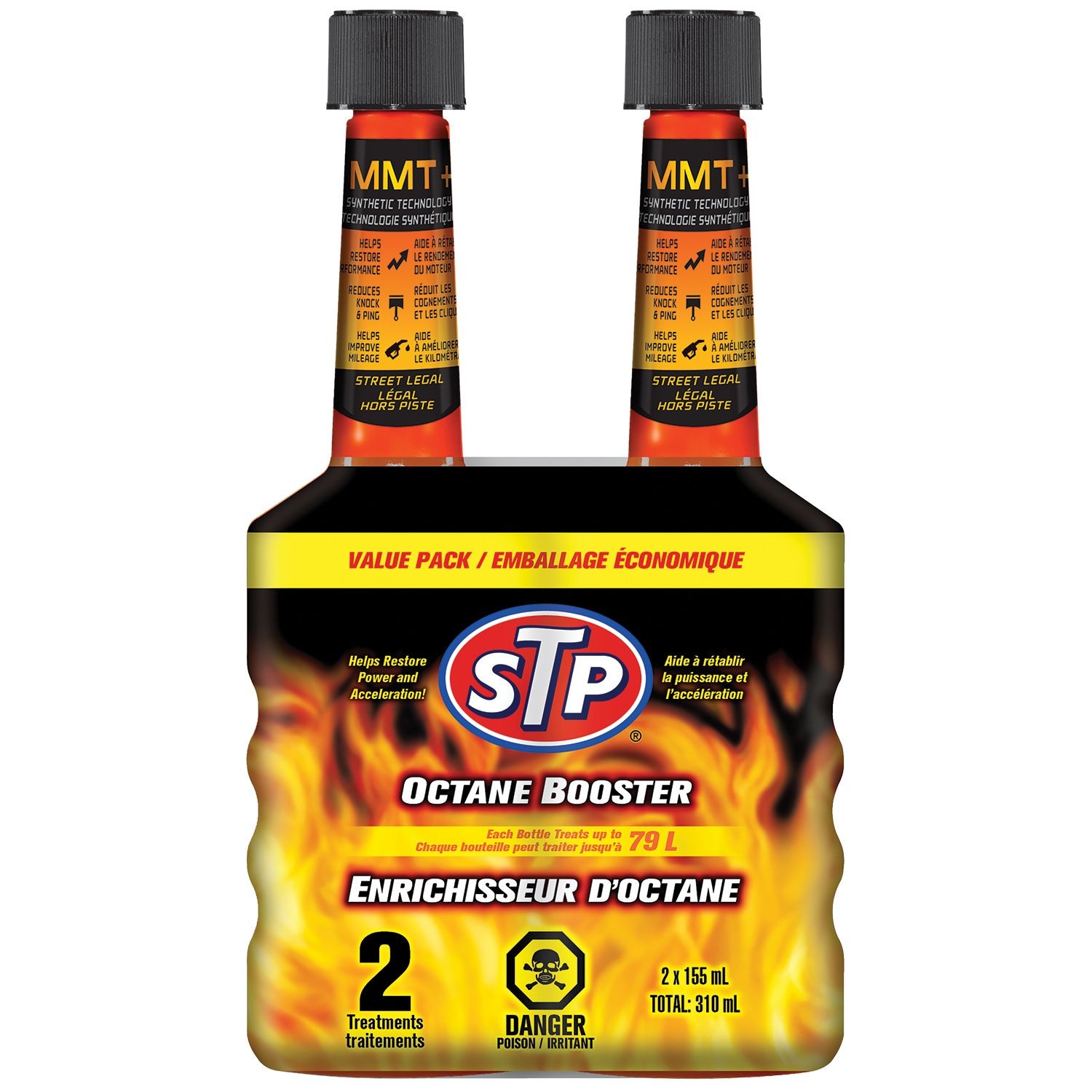 Octane Booster Fuel Additive  2-pk 155-mL STP