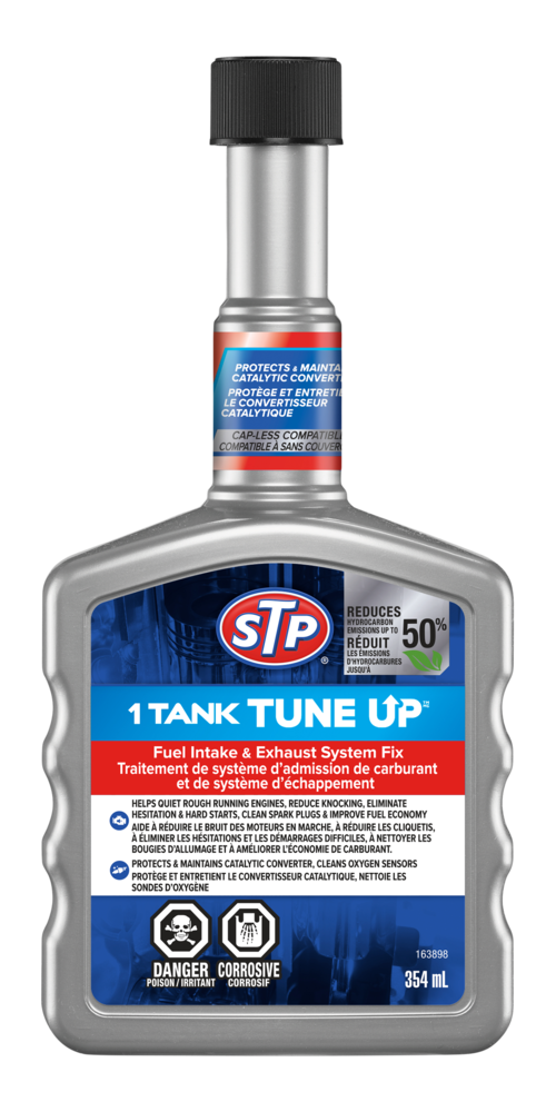 STP 1 Tank Tuneup Fuel System Cleaner Additive, Capless Compatible