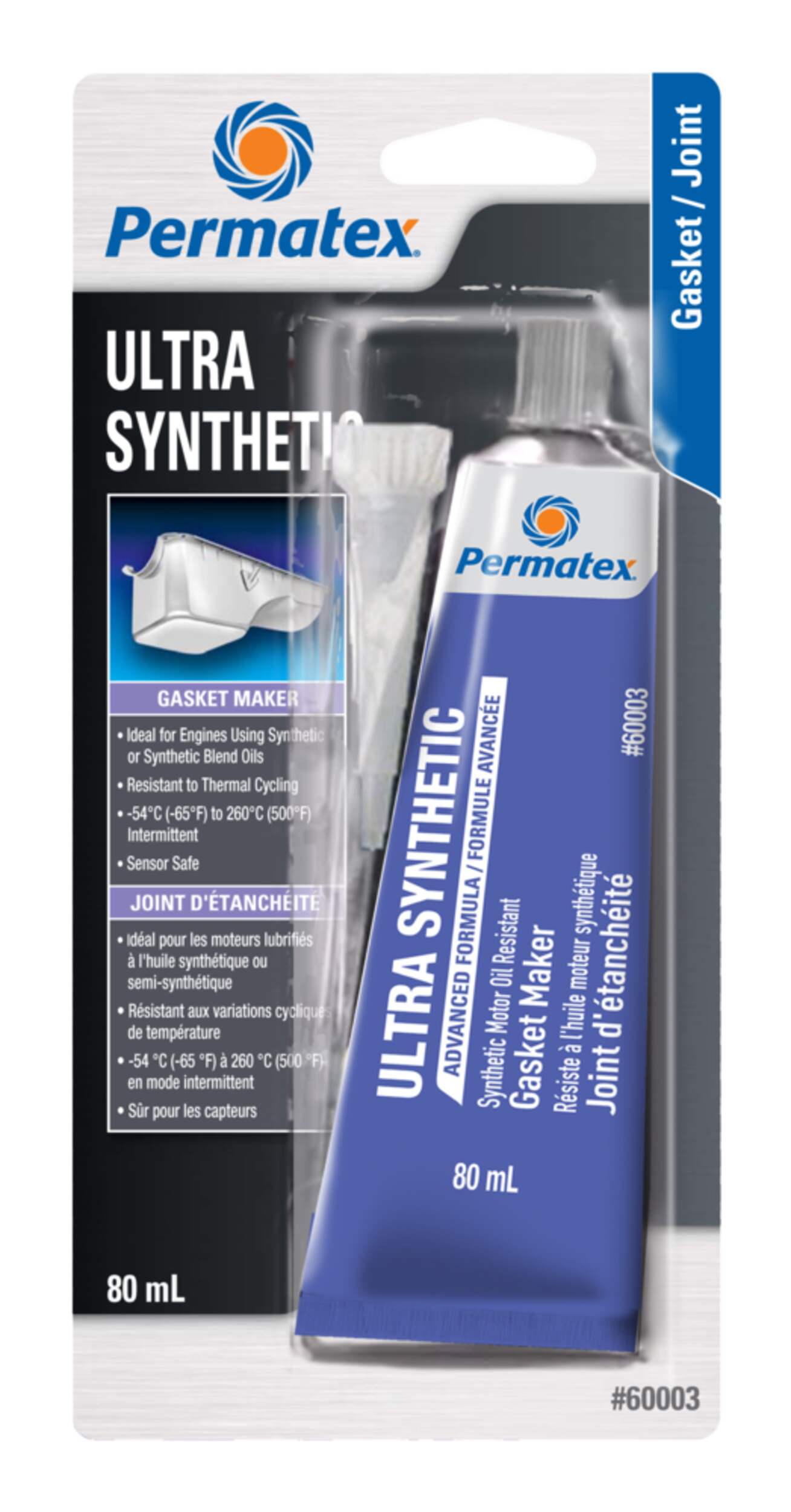Permatex® Ultra Synthetic Gasket Maker, 80mL Canadian Tire