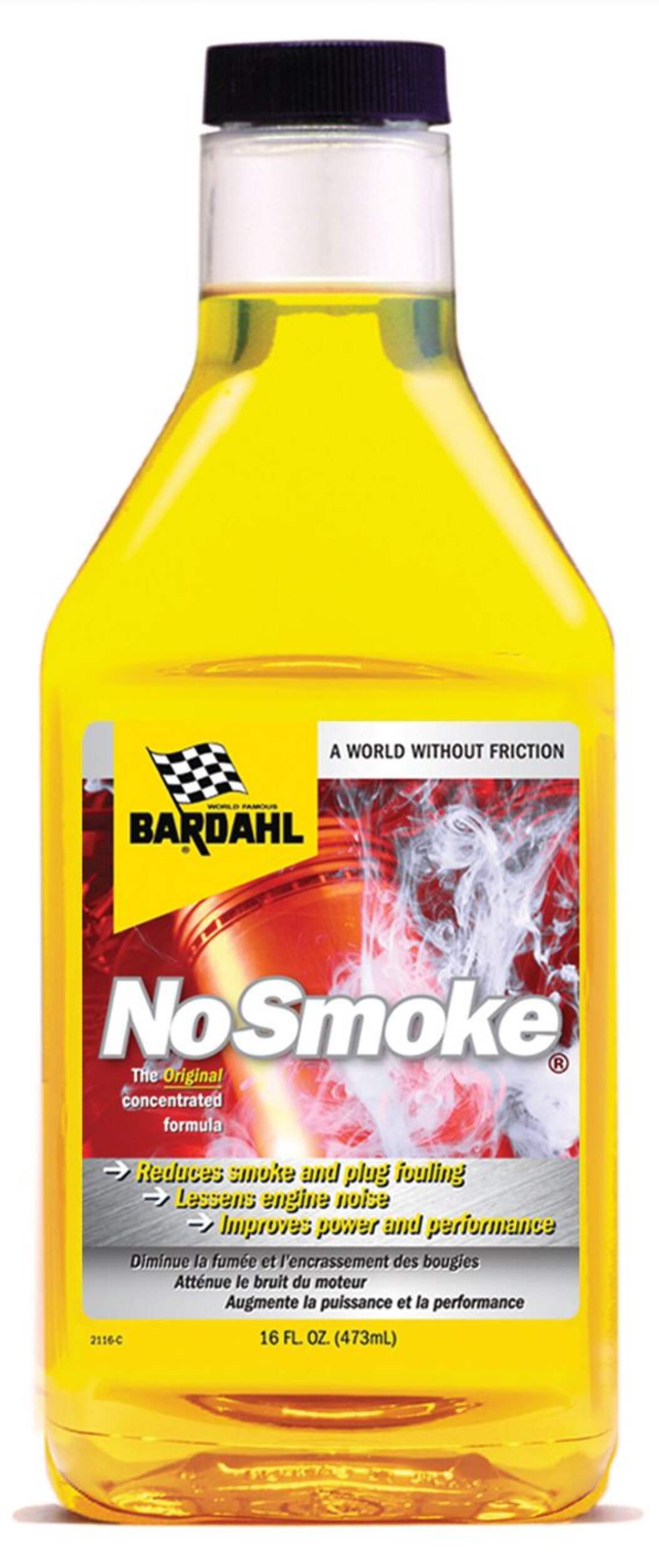 Bardahl No Smoke Oil Additive, 473-mL Front_Flat