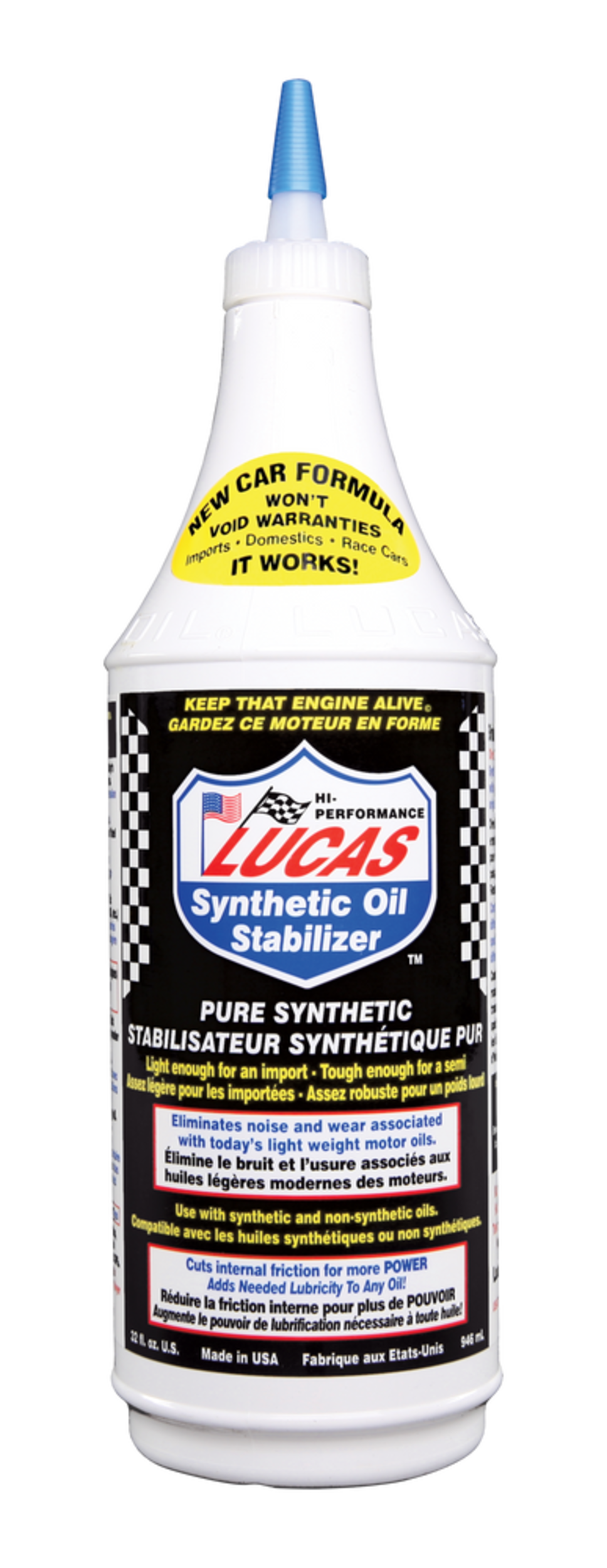 Lucas Oil Synthetic HighPerformance Oil Stabilizer, 946mL Canadian Tire