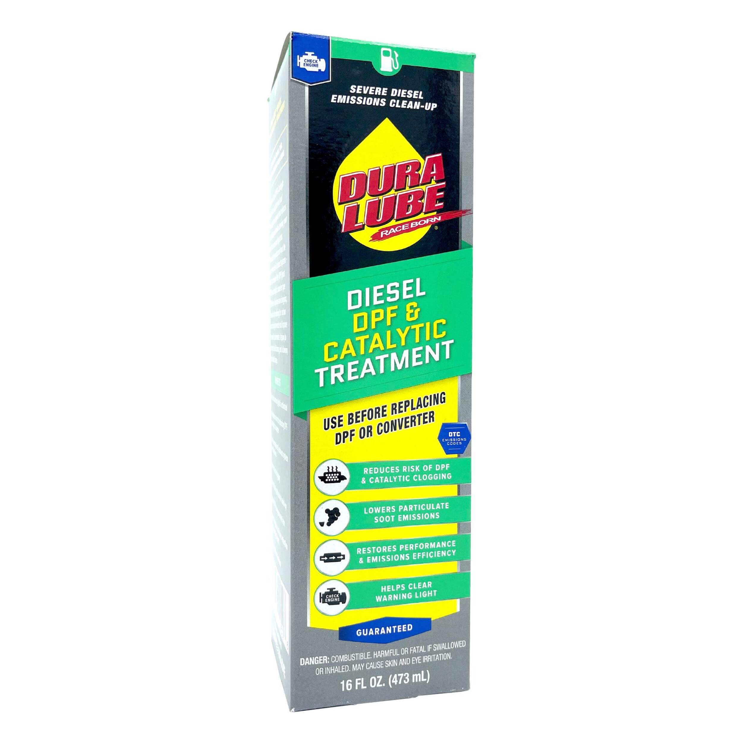 Dura Lube Diesel DPF & Catalytic Treatment, 16-oz Front_Flat