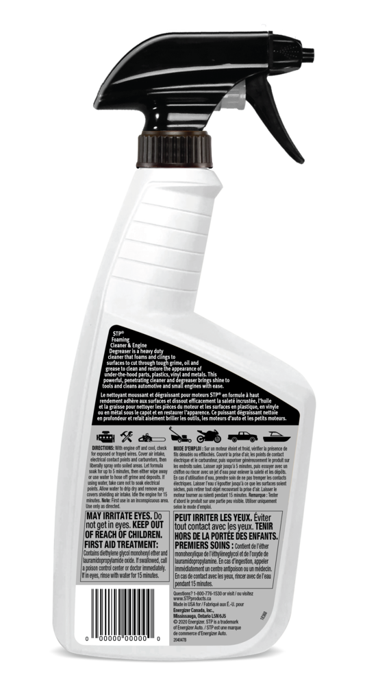 STP Foaming Cleaner & Engine Degreaser Spray, 946mL Canadian Tire