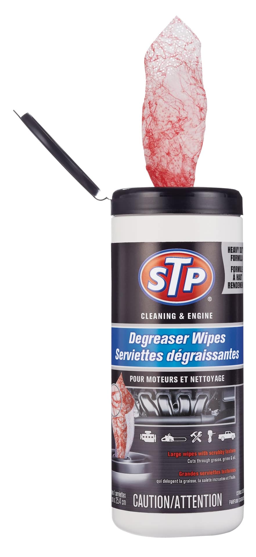 STP Cleaning and Engine Degreasing Wipes, 2193263