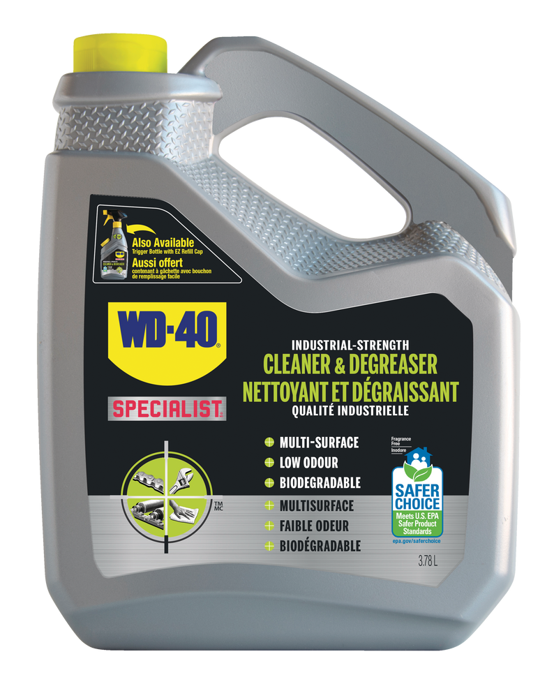 WD40 Specialist Industrial Strength Cleaner & Degreaser, 3.78L Canadian Tire