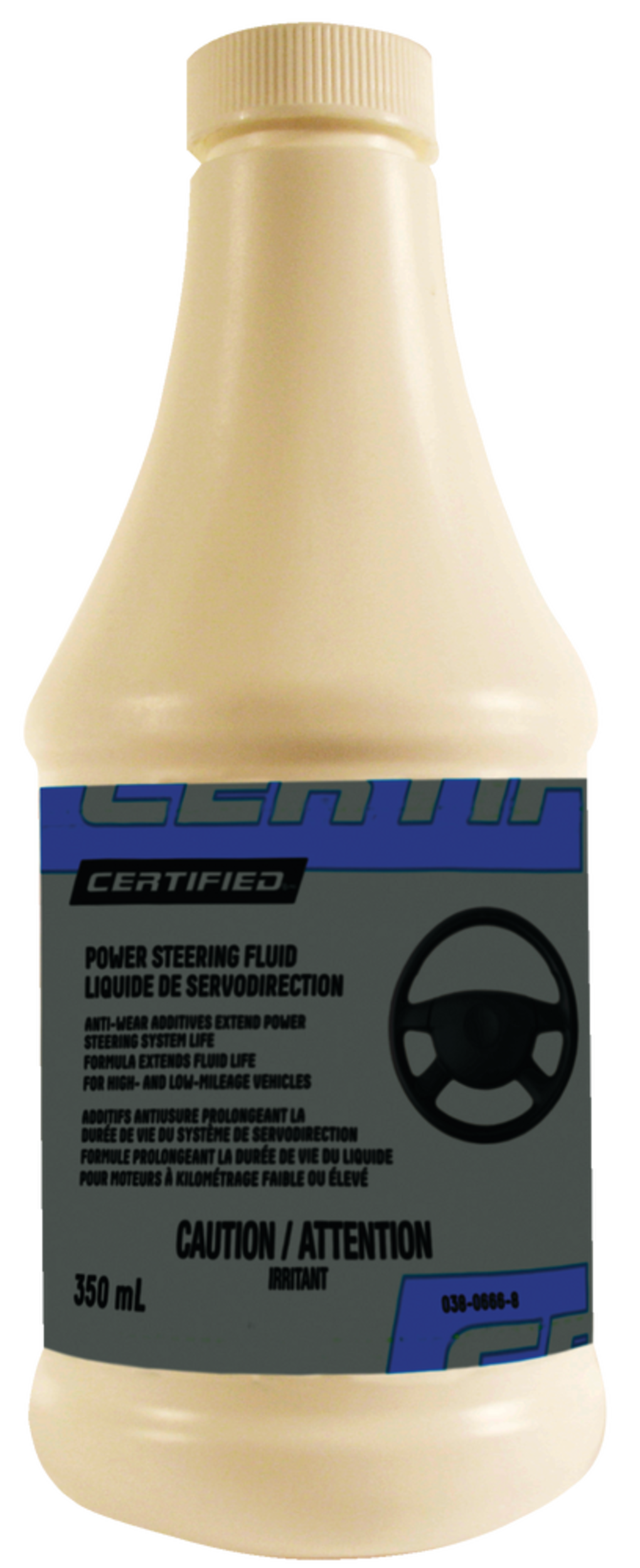 Certified Power Steering Fluid, 350mL Canadian Tire