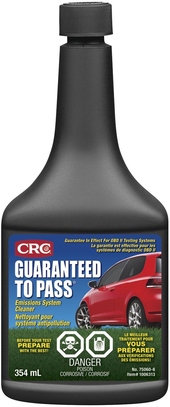 CRC Guaranteed To Pass Emissions System Cleaner, 354mL Canadian Tire