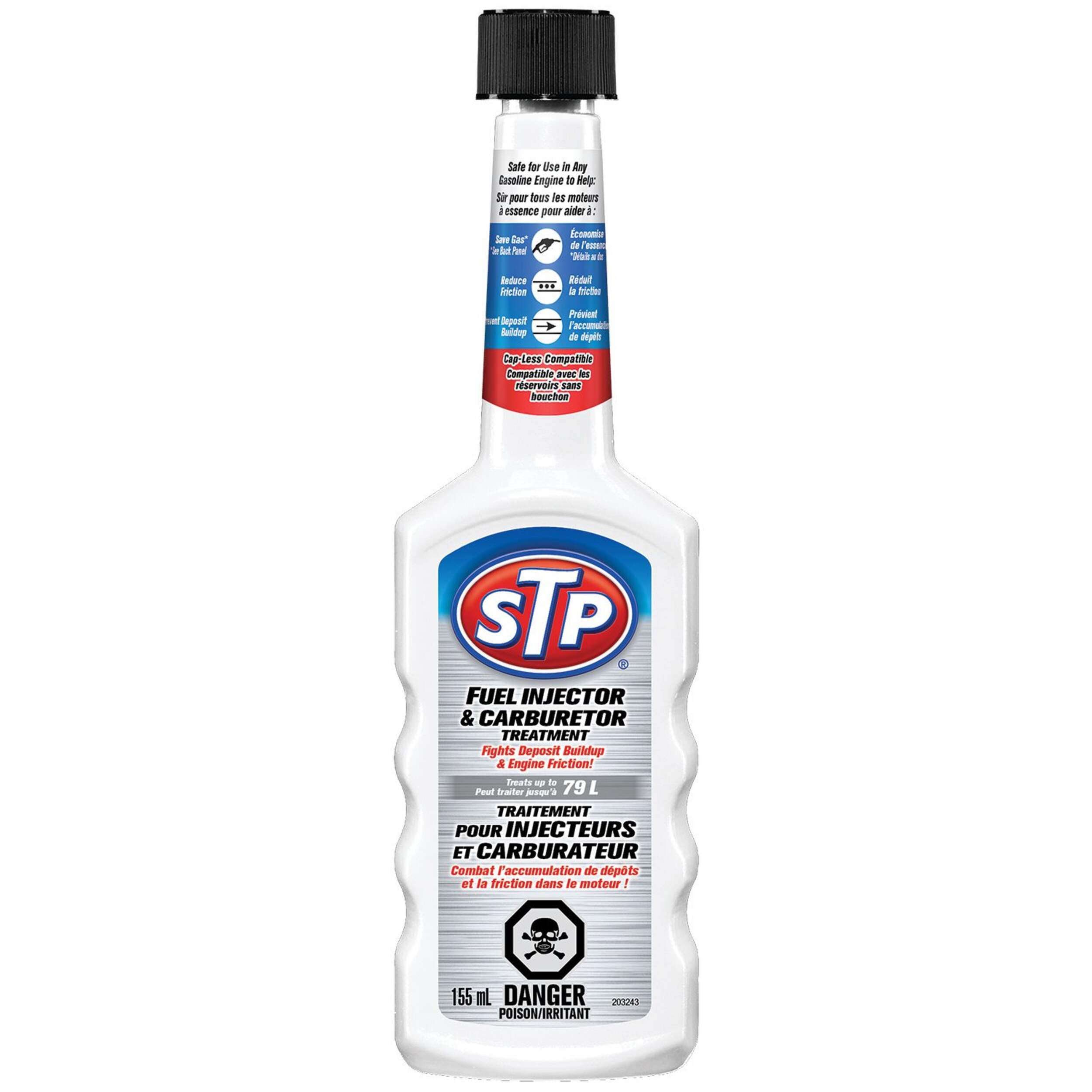 STP Fuel Injector & Carburetor Cleaner, 155-mL Front_Flat