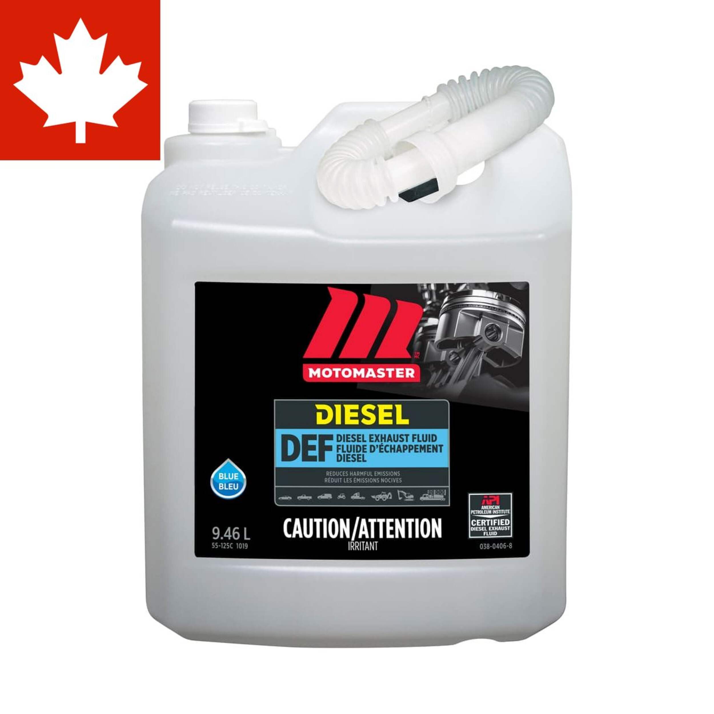 MotoMaster Diesel Exhaust Fluid (DEF), 9.46-L Front_Flat