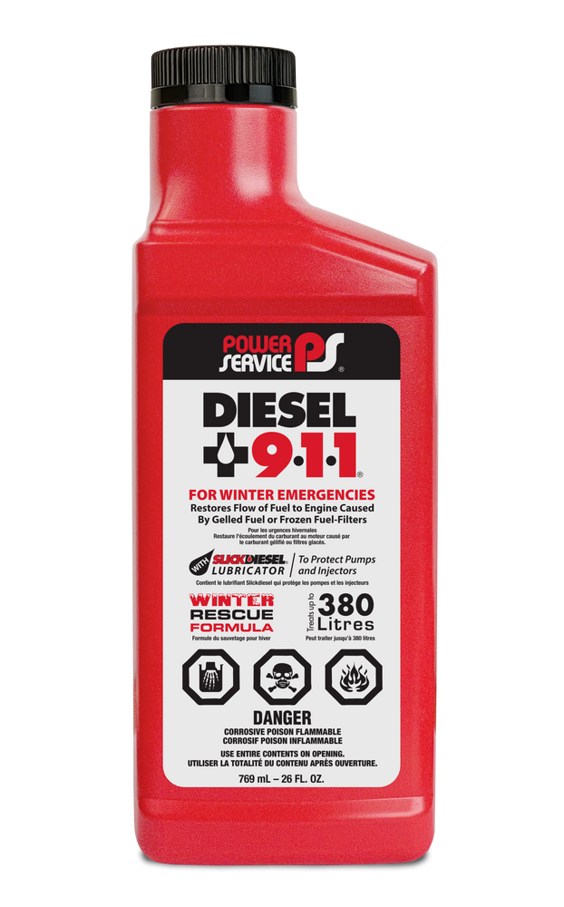 Power Service Additive Fuel AntiGel DIESEL 911, 946mL Canadian Tire