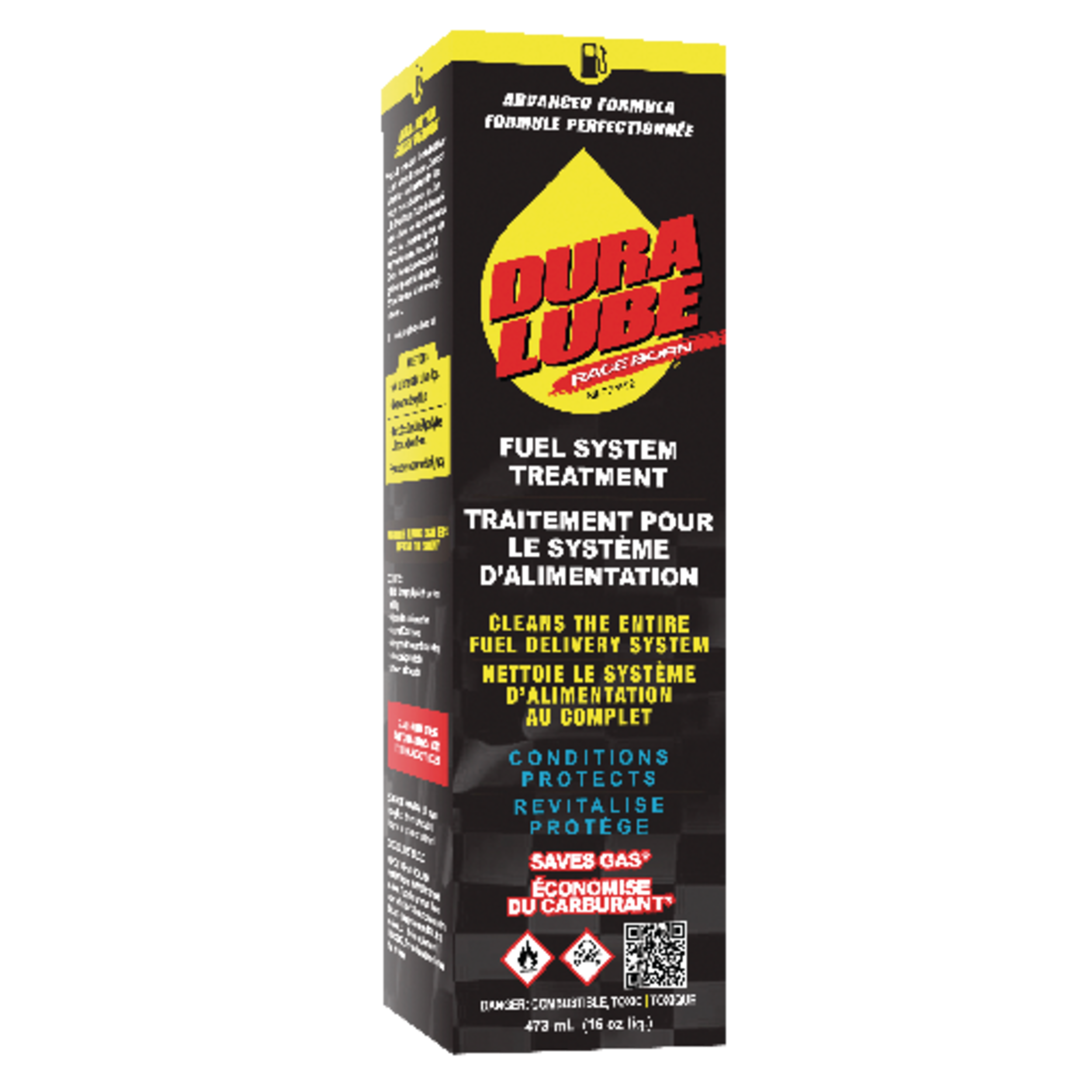 Dura Lube HL-DLFS-06 Advanced Fuel System Treatment, 16-oz Front_Angled_Right