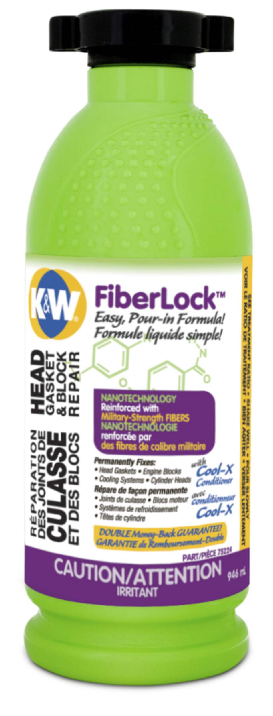 K&W Fiberlock Head Gasket & Block Repair, 946mL Canadian Tire