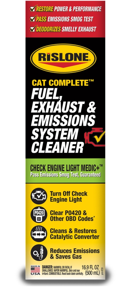 Rislone Fuel Exhaust And Emissions System Cleaner Rislone Cat Complete Fuel, Exhaust & Emissions System Cleaner, 500-mL