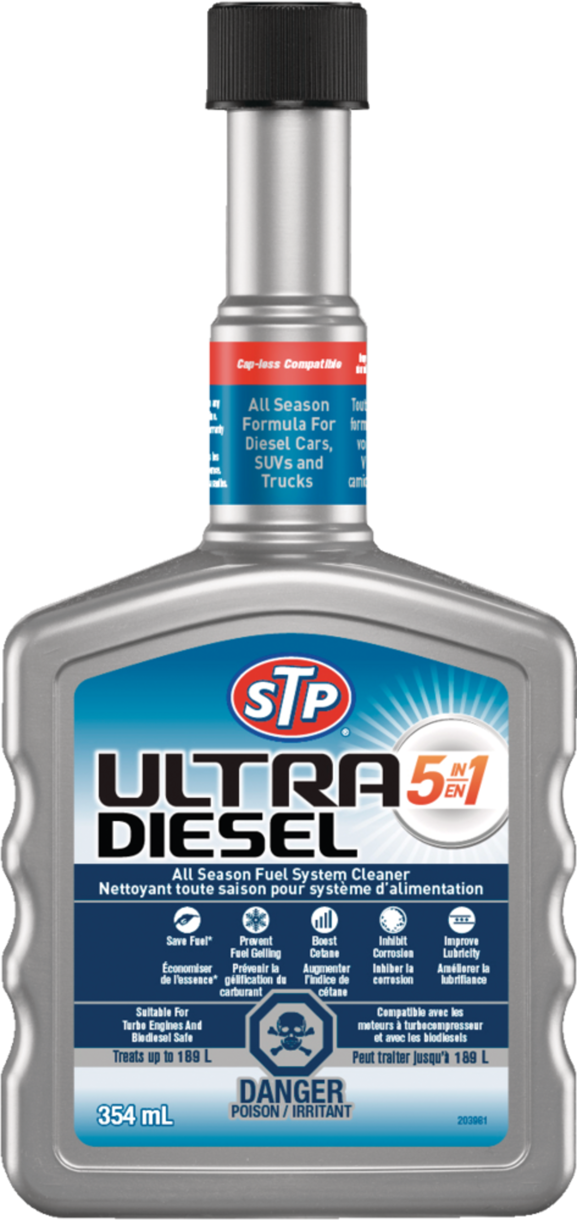 STP Ultra 5in1 Diesel All Season Fuel System Cleaner, 354mL