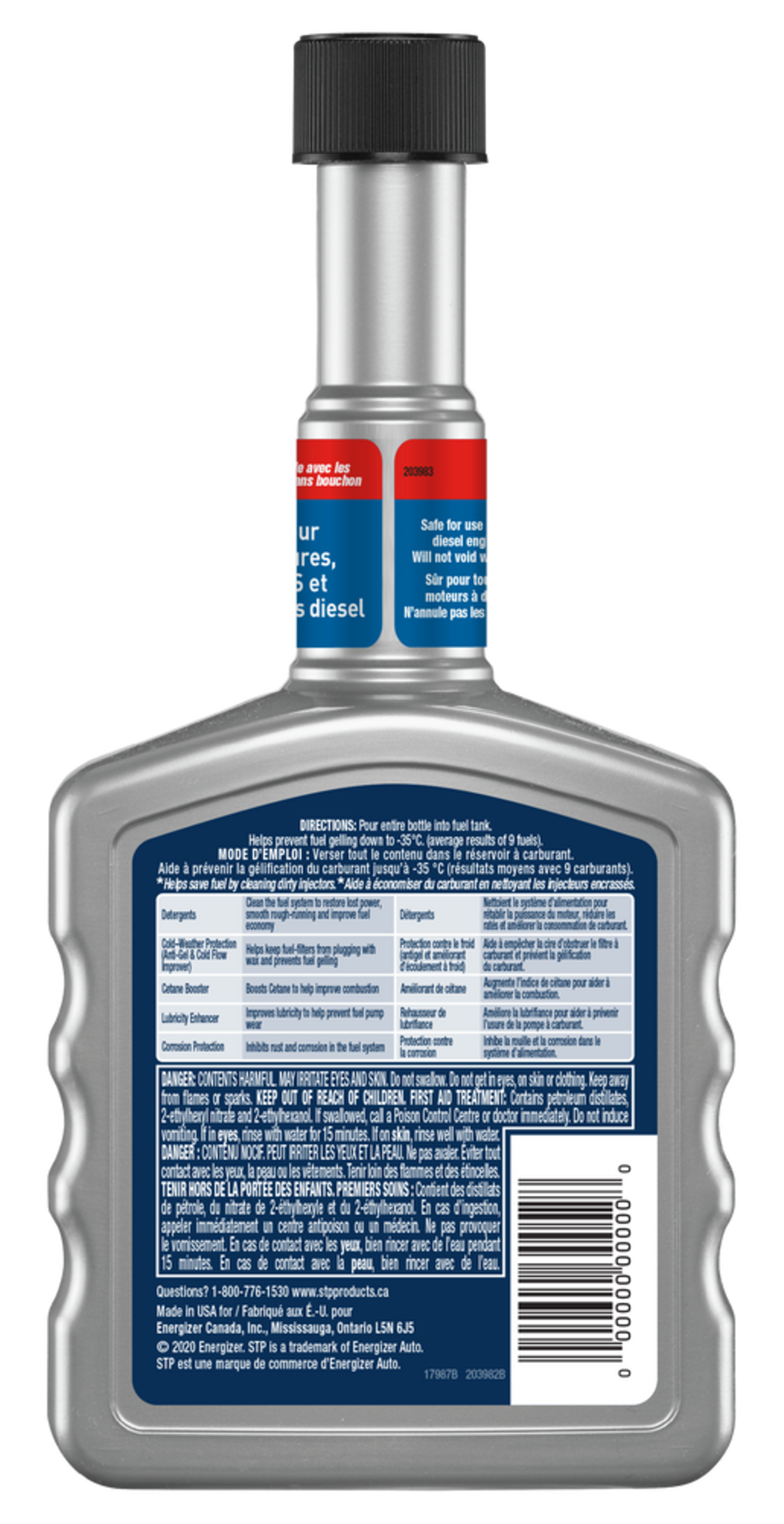 STP Ultra 5in1 Diesel All Season Fuel System Cleaner, 354mL