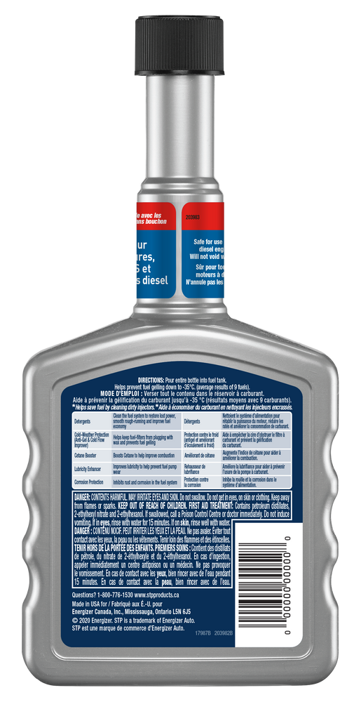 STP Ultra 5in1 Diesel All Season Fuel System Cleaner Canadian Tire