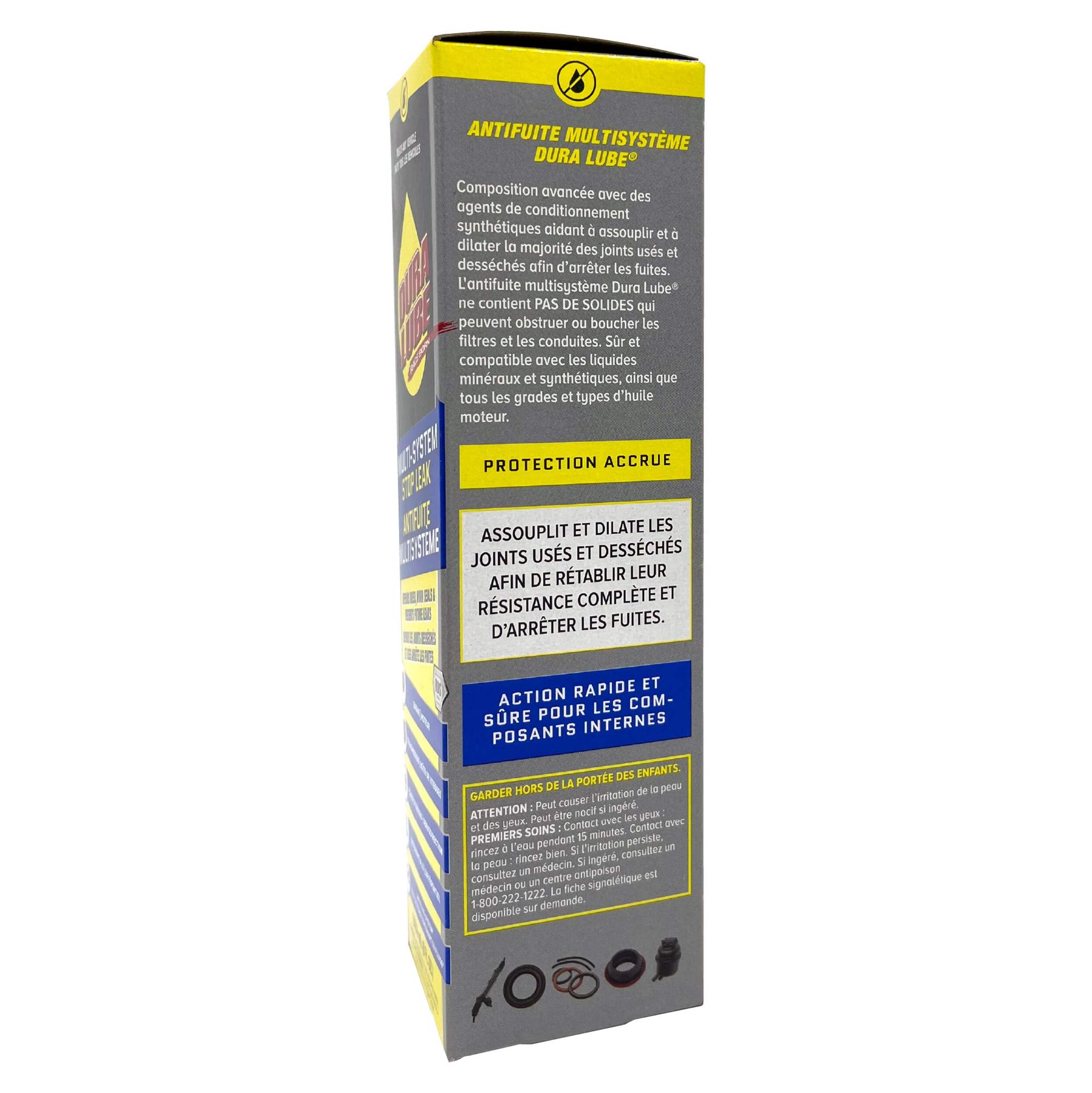 Antifuite multisystème Dura Lube, 8 oz Front_Angled_Left