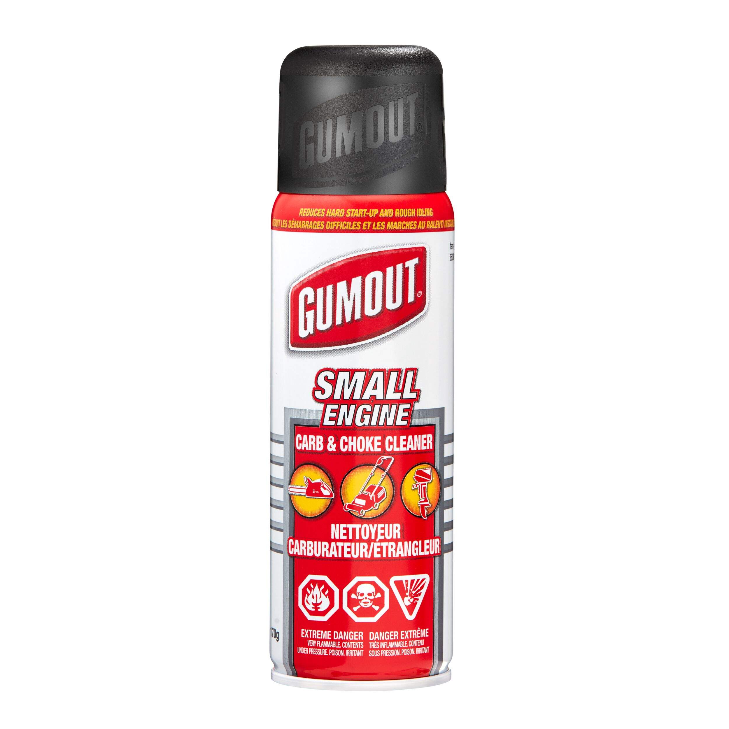 Gumout® 36090 Small Engine Carb & Choke Cleaner, 170-g Front_Flat