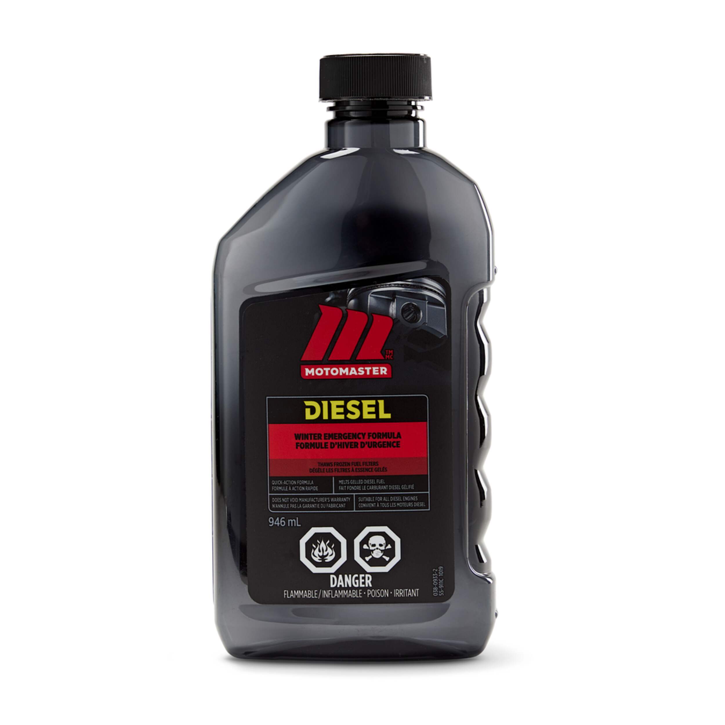MotoMaster Diesel Winter Emergency Formula, 946-mL Front_Flat