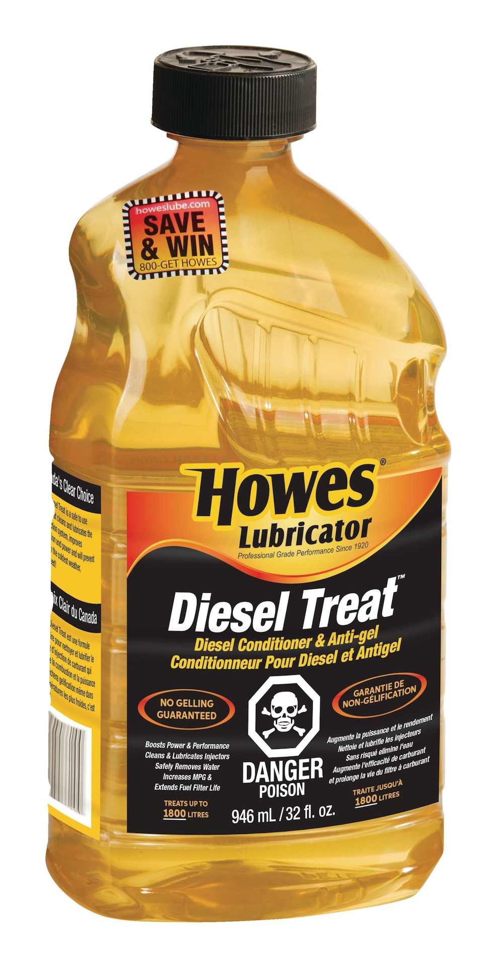 Howes Diesel Treat Fuel Conditioner & AntiGel, Assorted Sizes