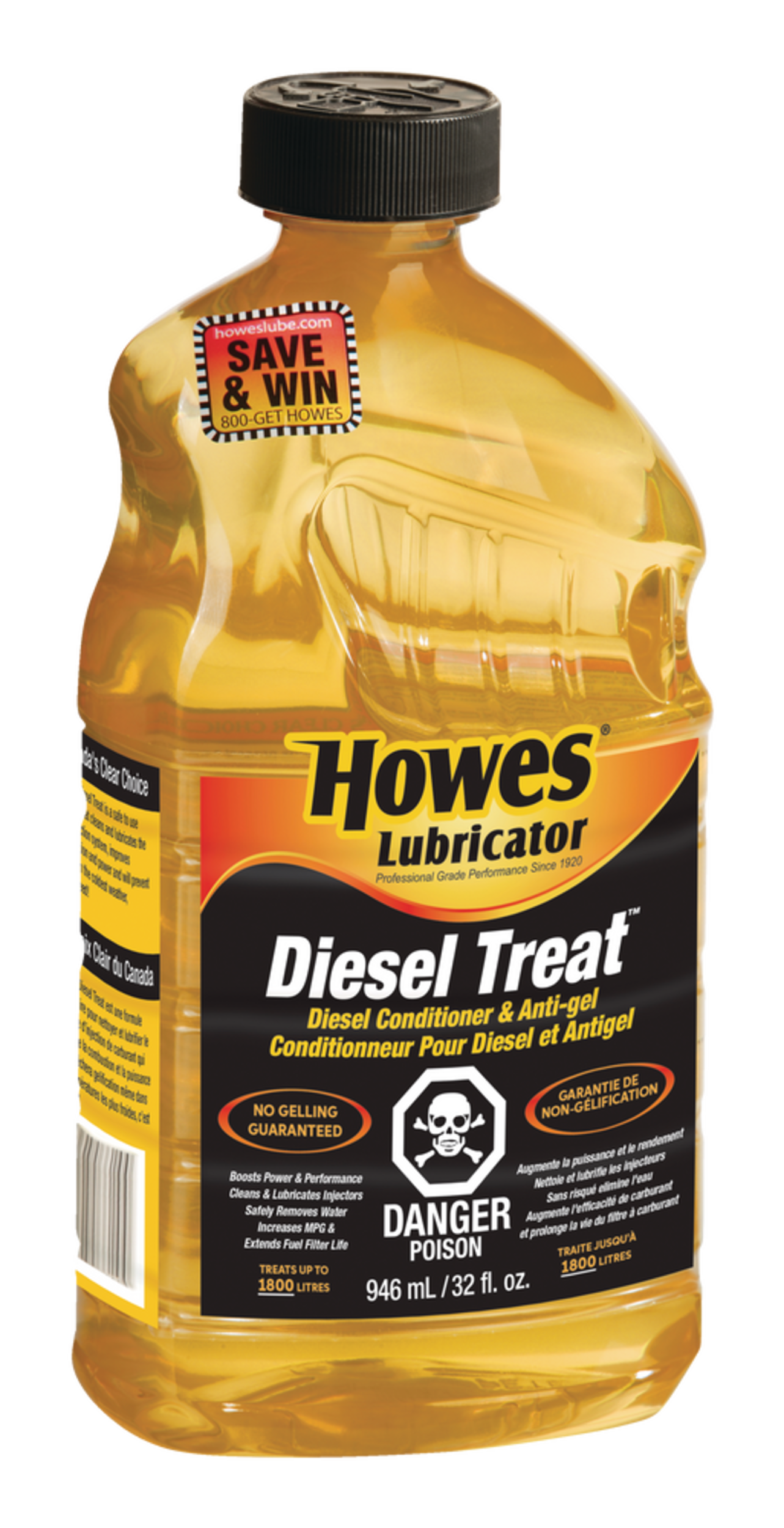 Howes Diesel Treat Fuel Conditioner & AntiGel, Assorted Sizes
