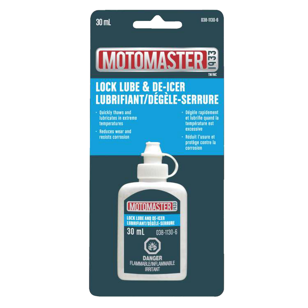 MotoMaster Lock Lubricant & DeIcer, 30mL Canadian Tire