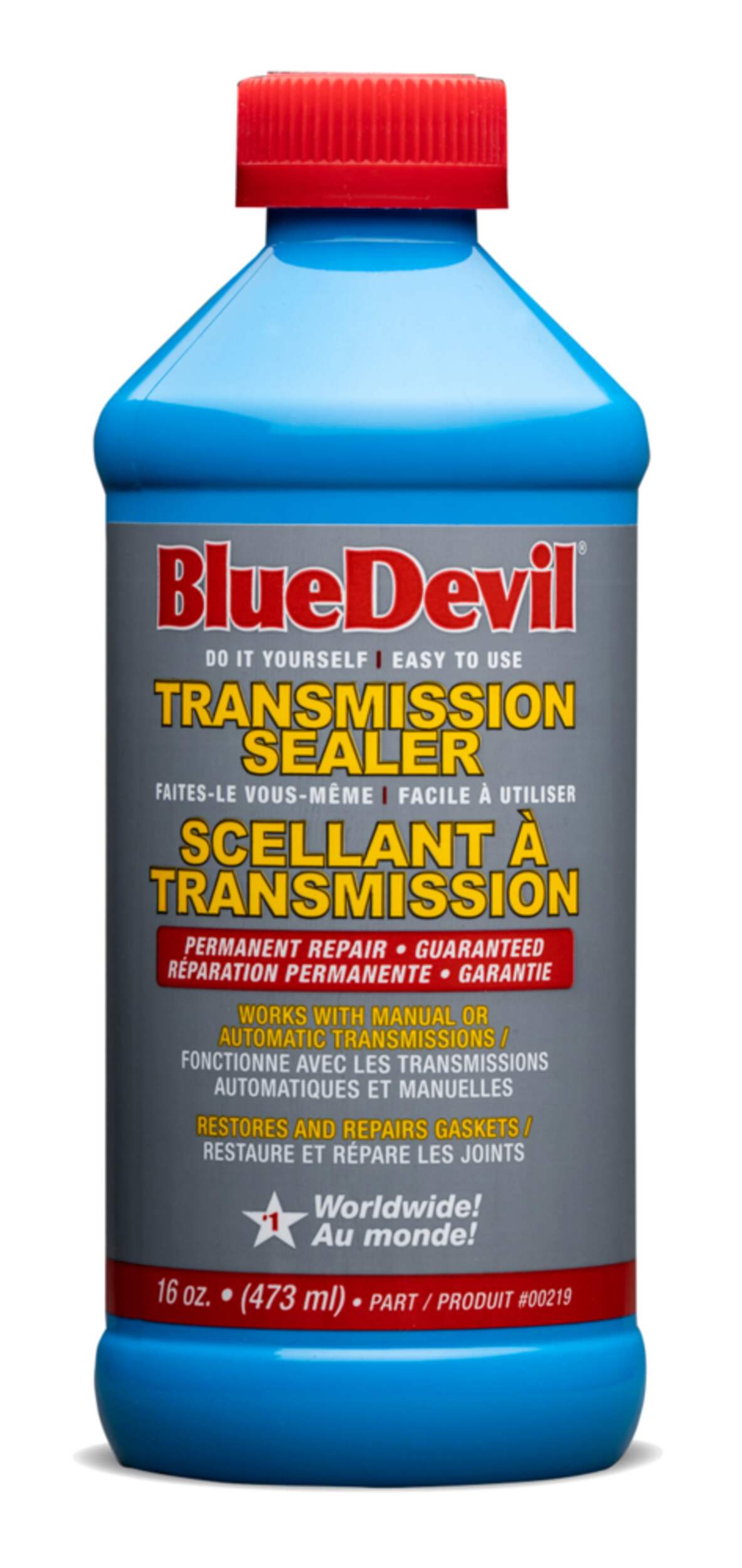 BlueDevil Transmission Sealer, 473-mL Front_Flat