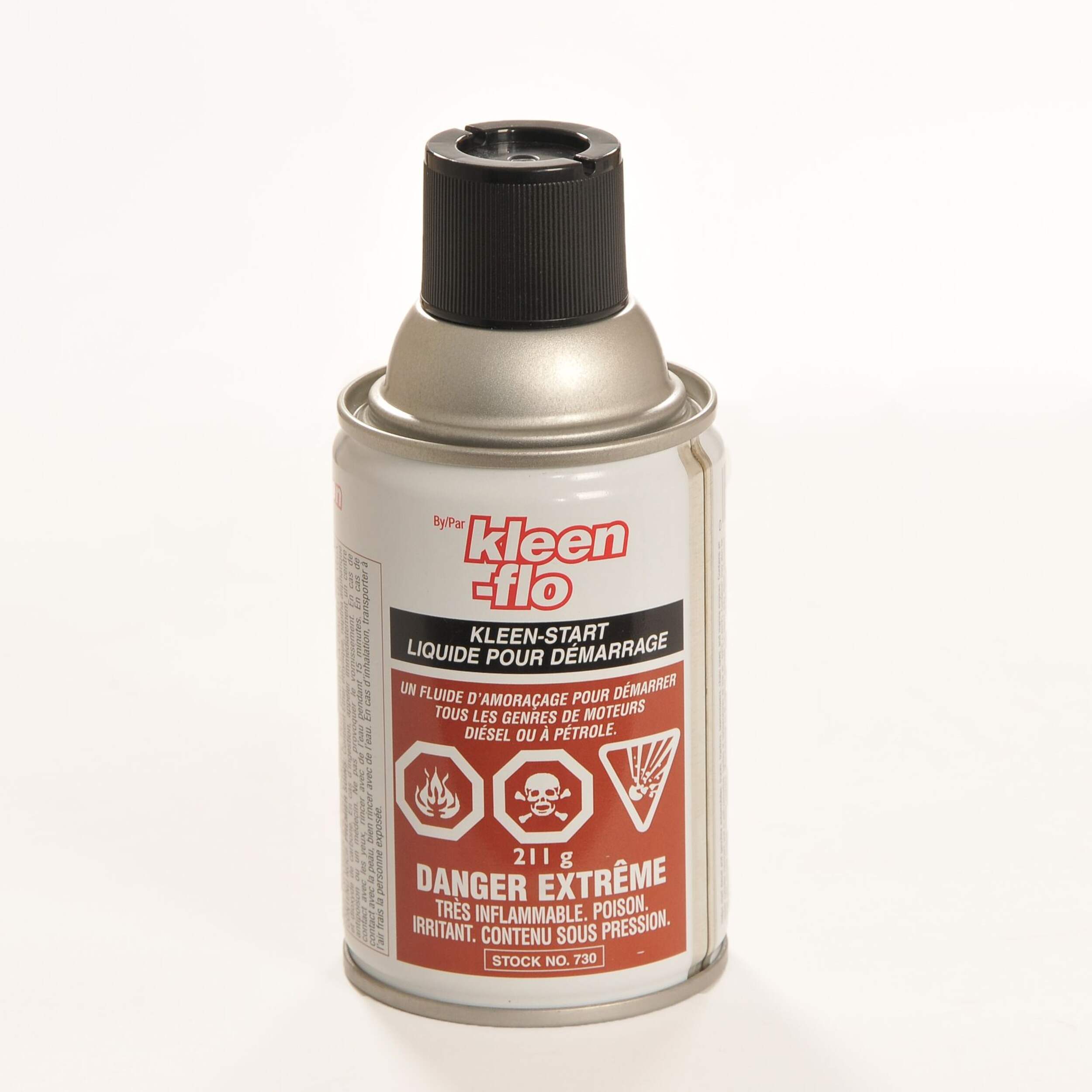 Kleen-Flo Kleen-Start™ Starting Fluid, 221-g Front_Elevated