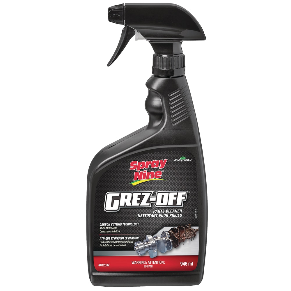 Spray Nine® GrezOff® HeavyDuty Parts Cleaner & Degreaser Spray, 946