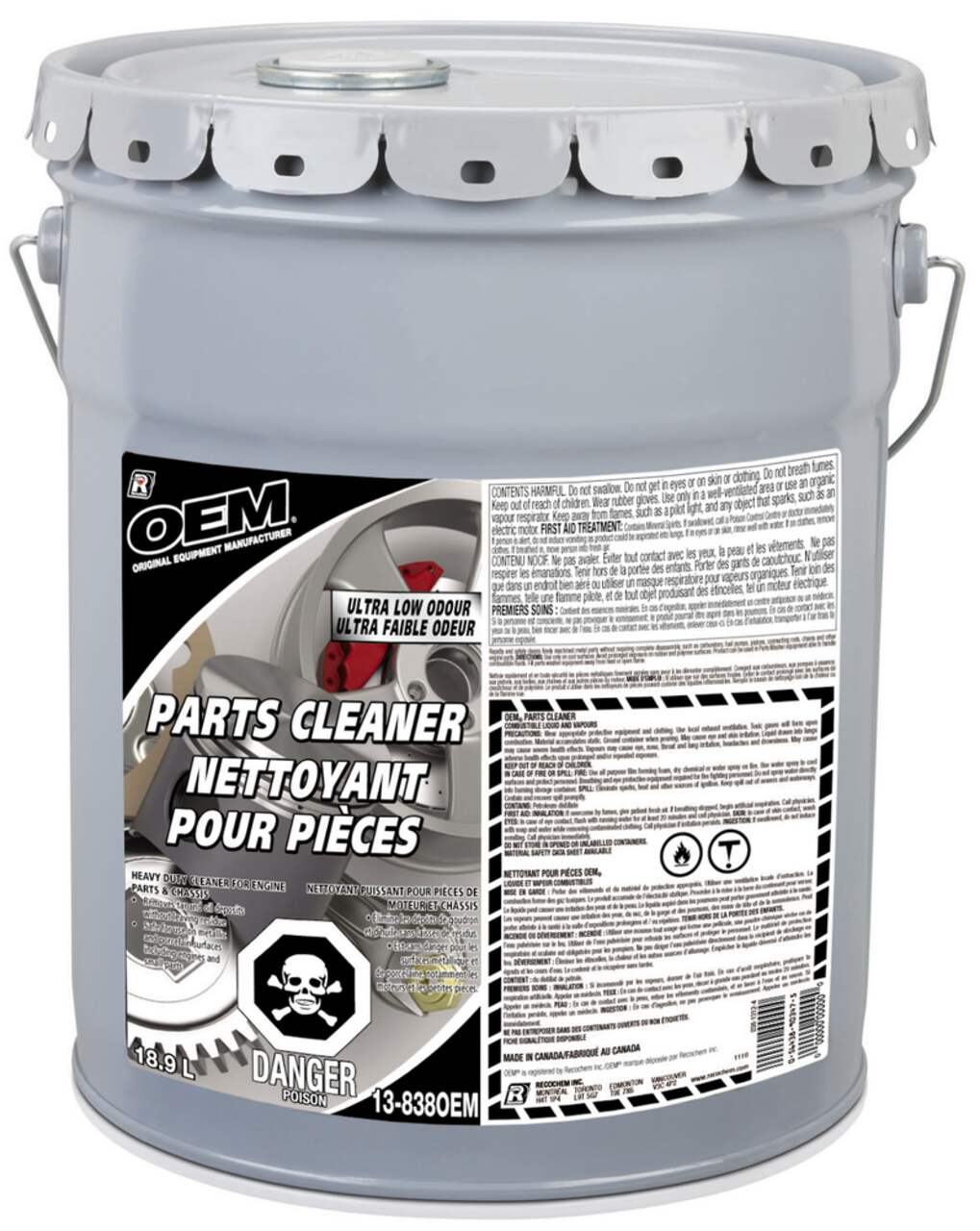 Turbo Power Parts Cleaner, 18.9-L