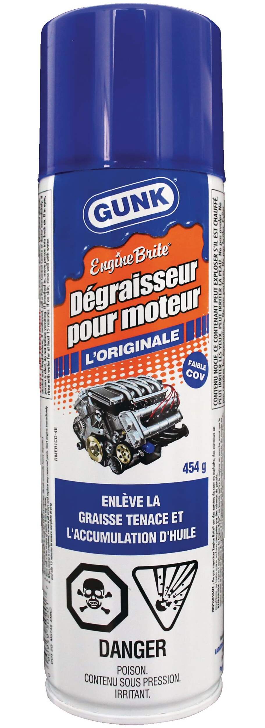 Dégraissant Gunk Engine Brite original, 454 g Front_Flat