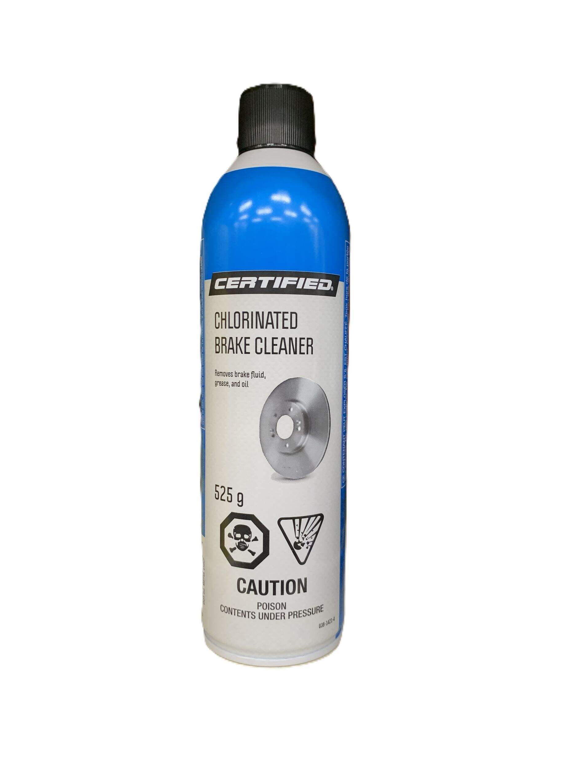 Certified/GUNK Non-Flammable Chlorinated Brake Cleaner, Assorted Front_Flat