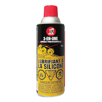 Lubrifiant à la silicone hydrofuge 3 en 1, formule professionnelle, 311 g