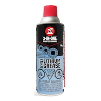 3-In-One Professional White Lithium Grease, 290-g