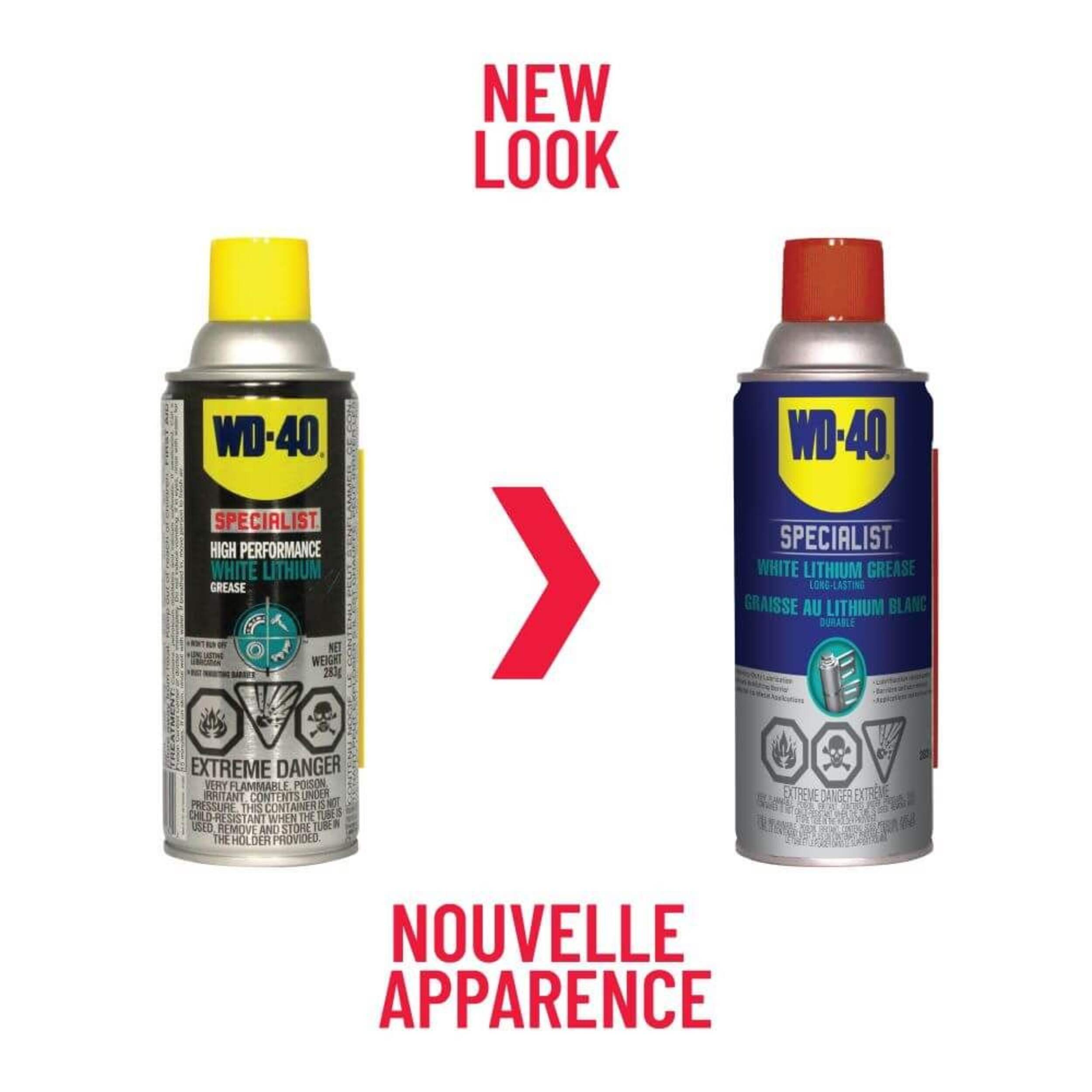 WD40 Specialist 1080 High Performance, Protective White Lithium Grease, 283g Canadian Tire