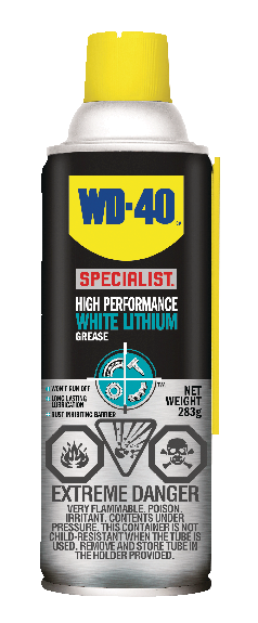 Wd 40 Specialist High Performance White, White Lithium Grease Sliding Door