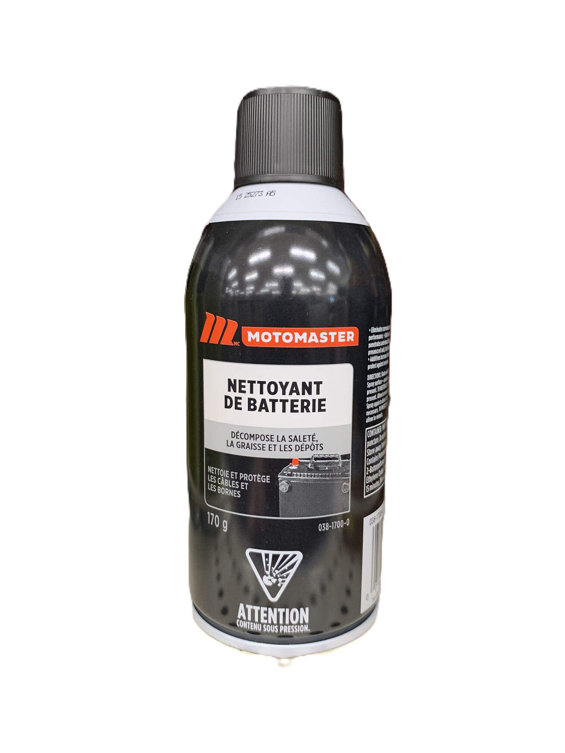 MotoMaster Battery Cleaner, 170-g Front_Flat