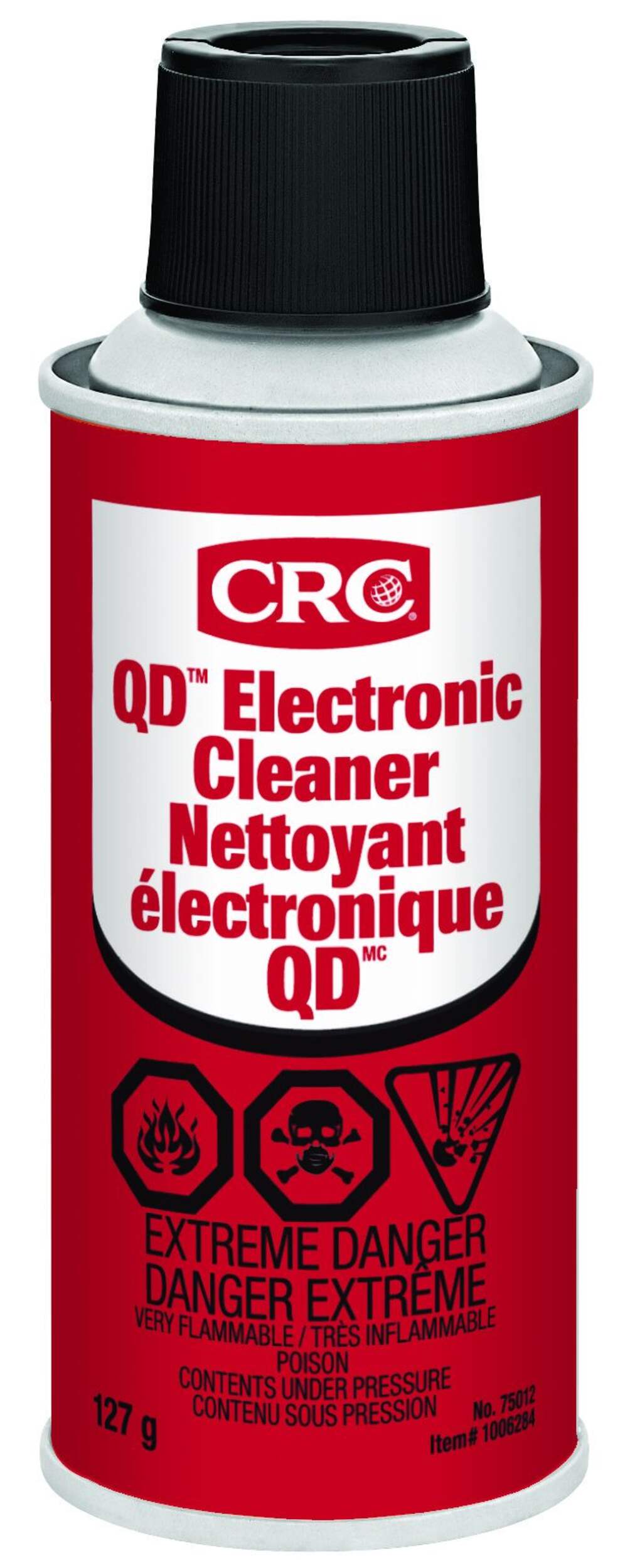 CRC QD™ Electronic Cleaner, 128-g Front_Flat