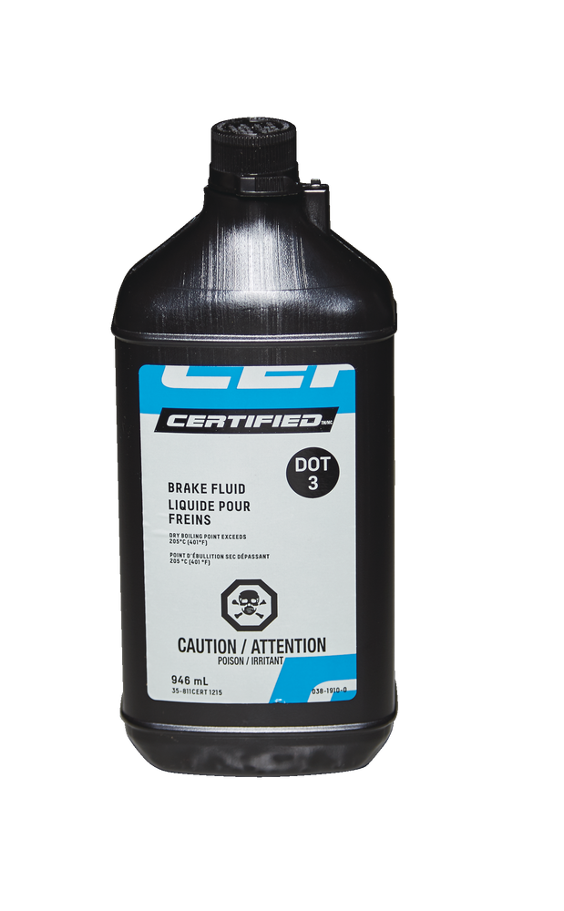 Certified DOT 3 Brake Fluid Canadian Tire