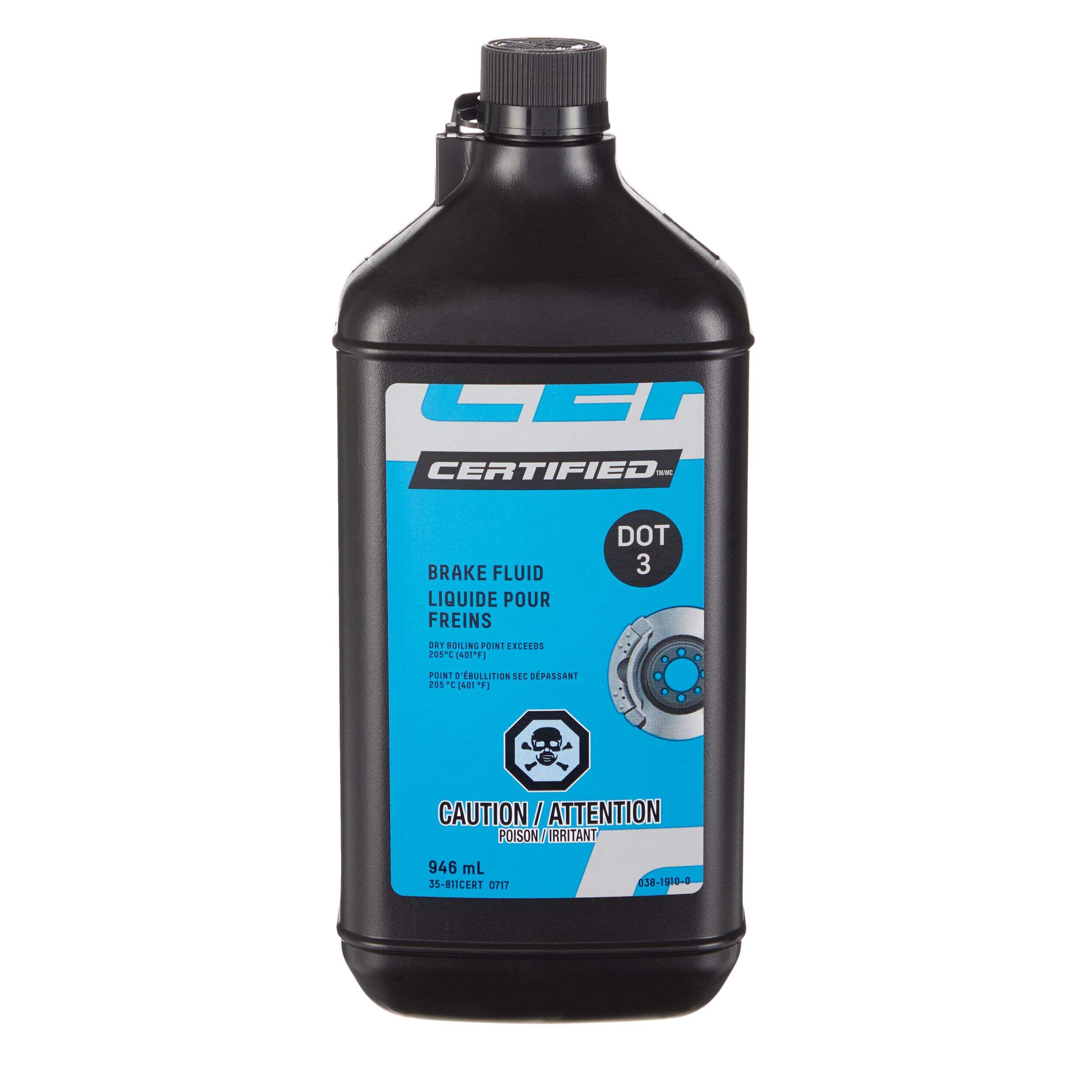 CERT BF DOT3 946ML
