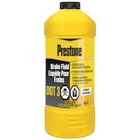 Liquide de freins Prestone® DOT 3, synthétique, haut de gamme, 80 500 km, 946 ml Front_Flat