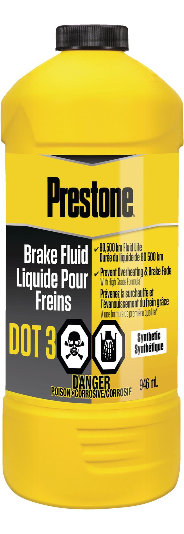 Prestone DOT 3 Brake Fluid, 946mL Canadian Tire