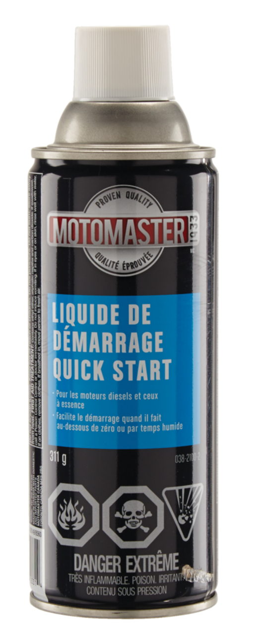 Liquide de démarrage MotoMaster Quick Start, 311 g