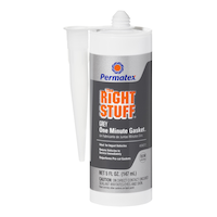 Permatex® the Right Stuff® One minute Gasket, Grey, 147-mL Front_Flat