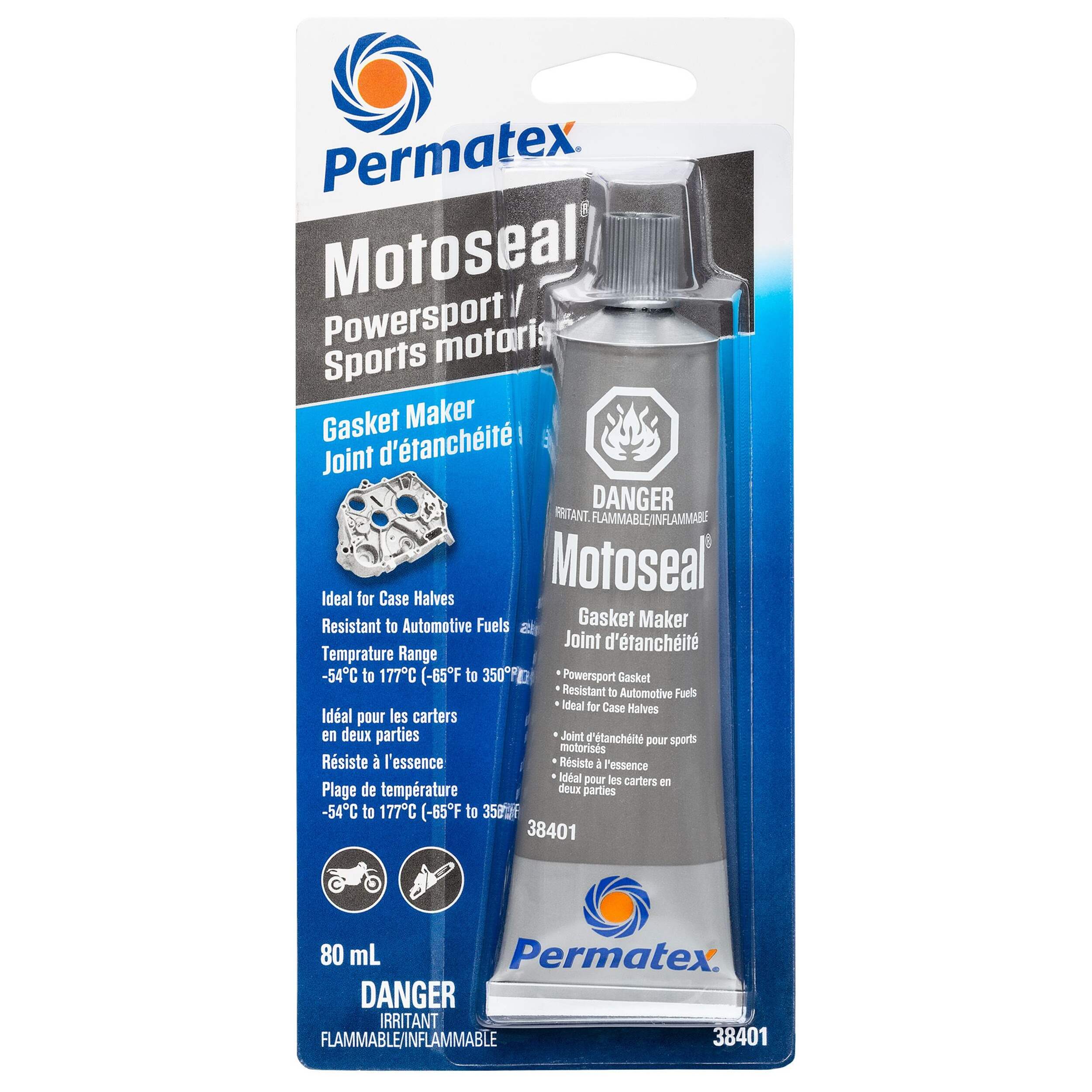 Permatex® Motoseal Powersport 2/4 Cycle Gasket Maker 80-mL Front_Flat