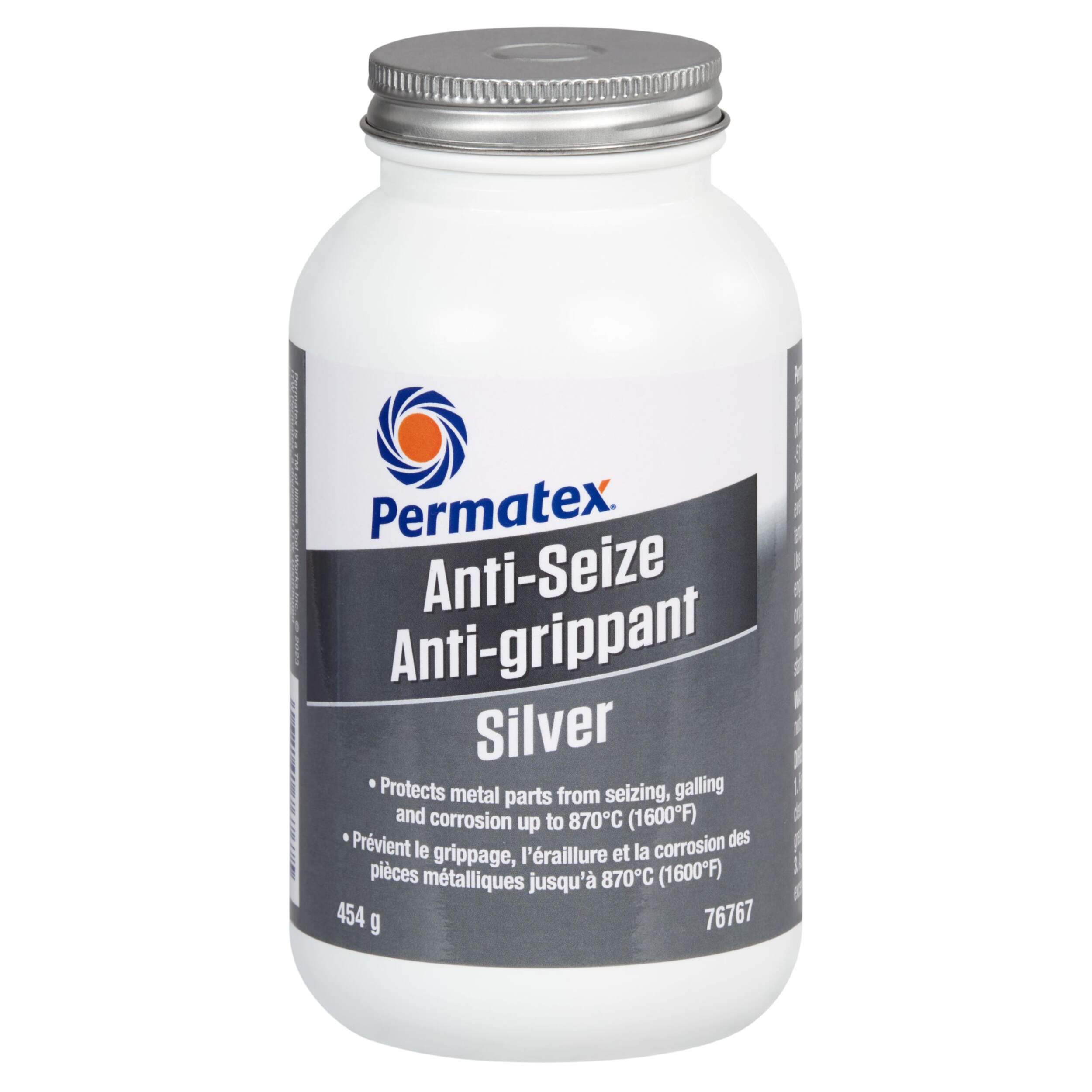 Permatex® Anti-Seize Lubricant, Silver Grade, 454-g Front_Elevated
