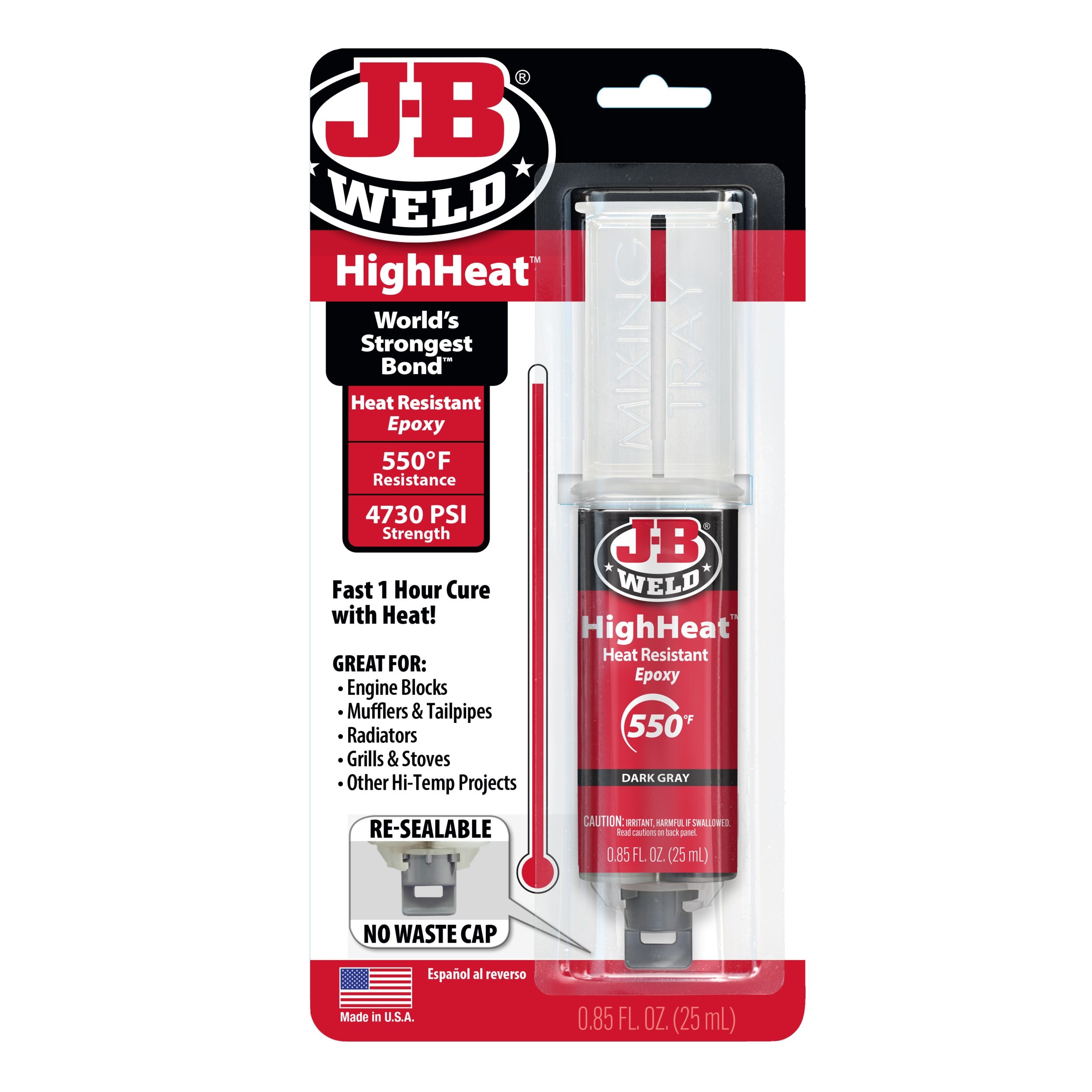 JB Weld High Heat Syringe, 25mL Canadian Tire